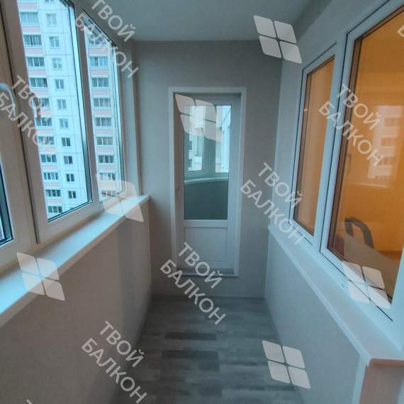 Отделка балкона с утеплением в многоквартирном доме Отделка балкона с утеплением в многоквартирном доме